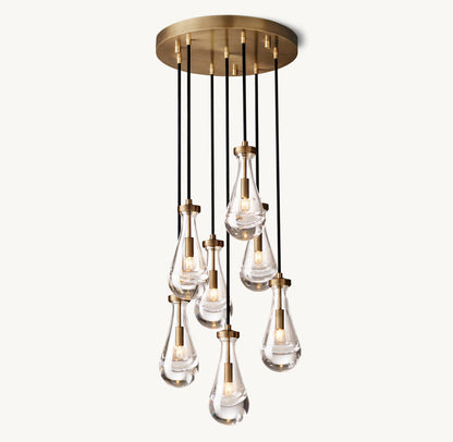 Rains Circular Chandelier 18"