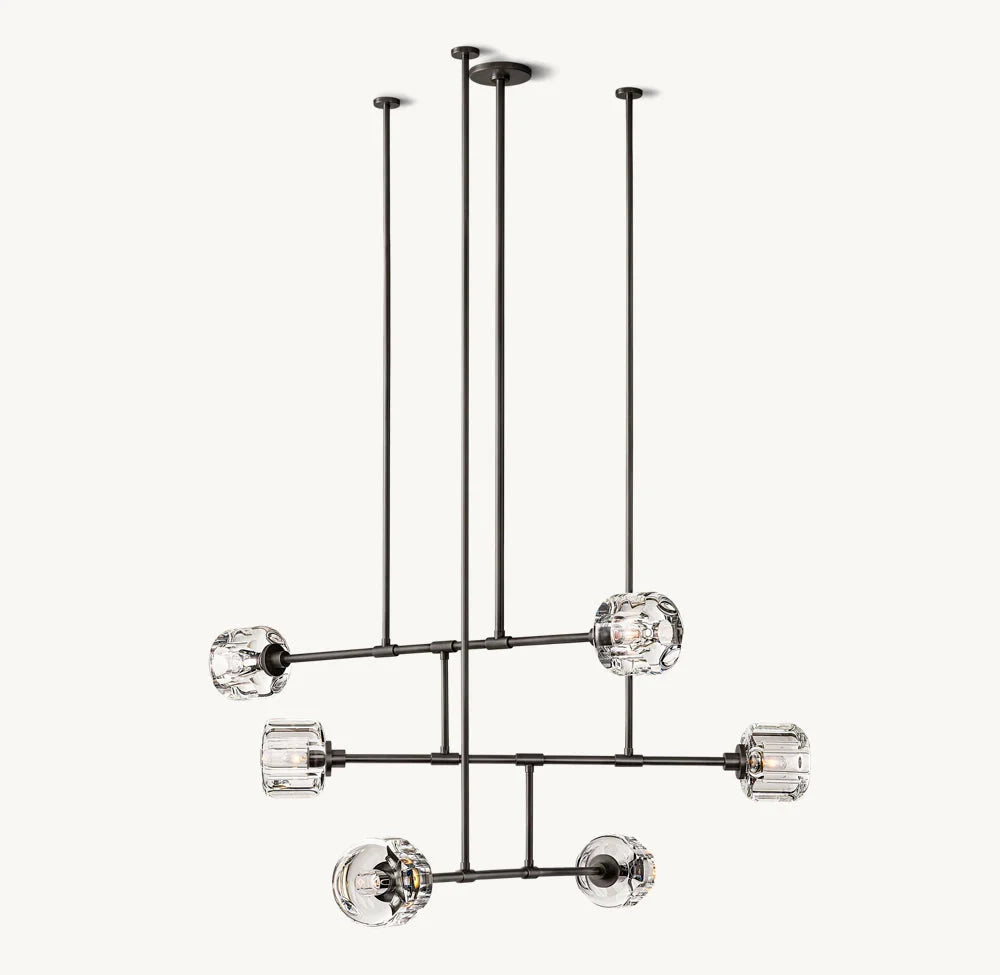 Demarets Rotary Round Chandelier