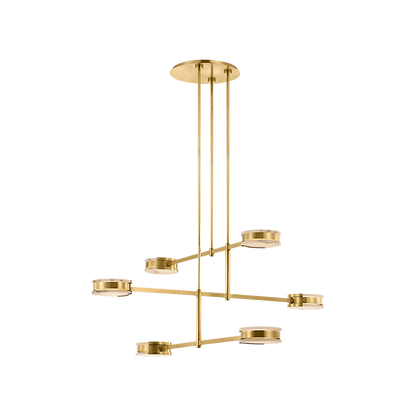 Melange 54" Multi-Positional Chandelier