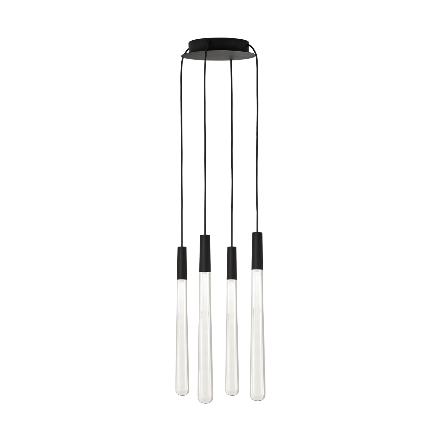 Pylon Crystal 4-Light Chandelier
