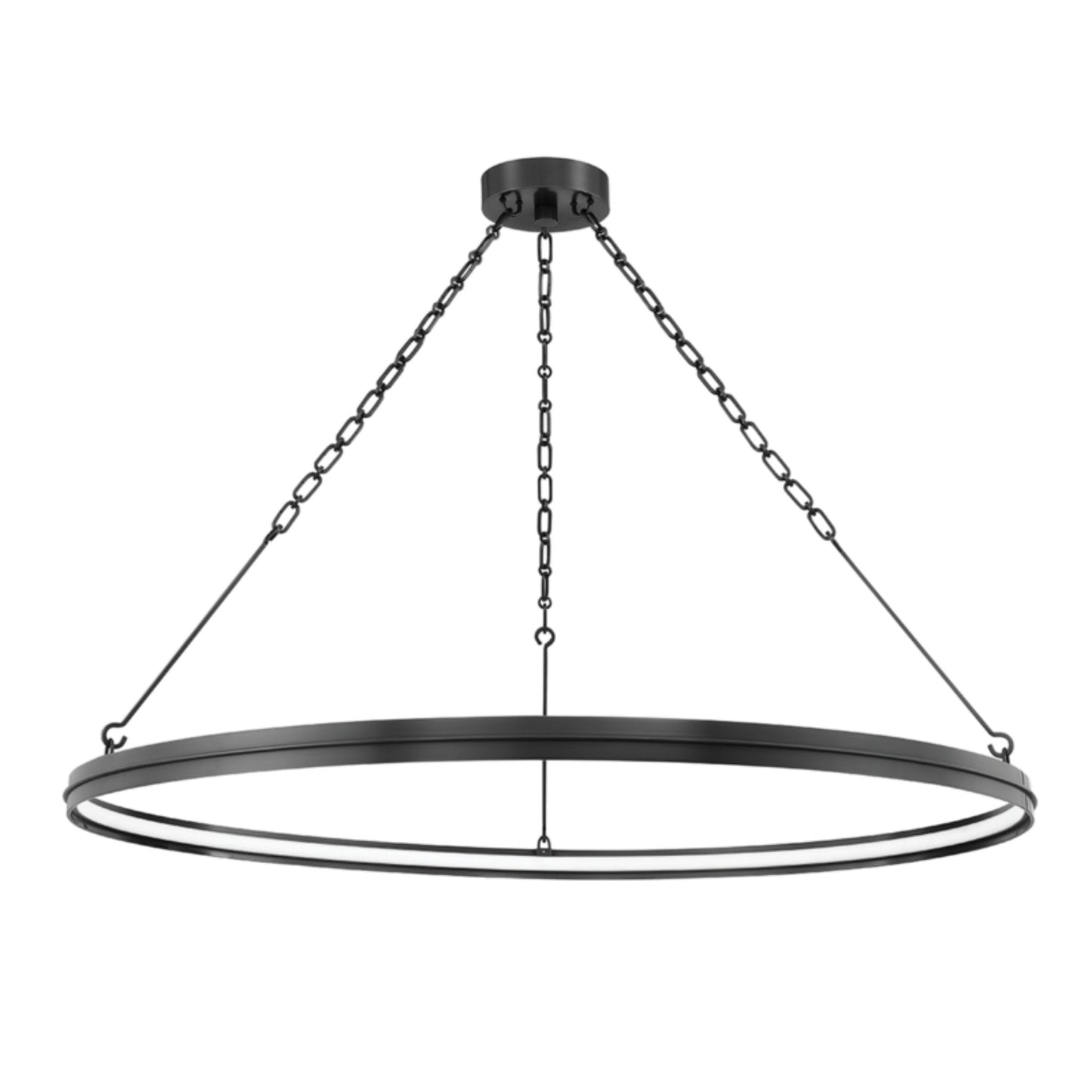 Rosendale 1-Light Chandelier in Old Bronze 42L x 42W x 2.25H