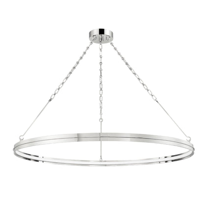 Rosendale 1-Light Chandelier in Polished Nickel 42L x 42W x 2.25H