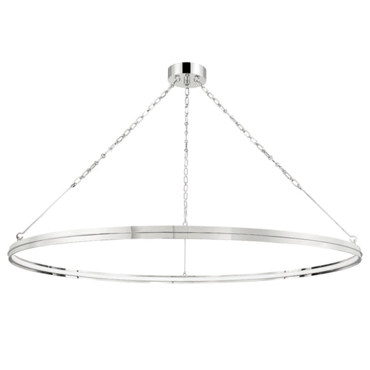 Rosendale 1-Light Chandelier in Polished Nickel 56L x 56W x 2.25H