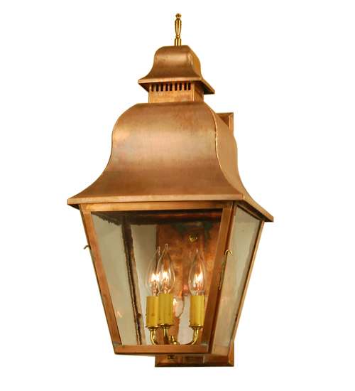 Three Light Up Lighting Outdoor Wall Sconce from the Revere Collection