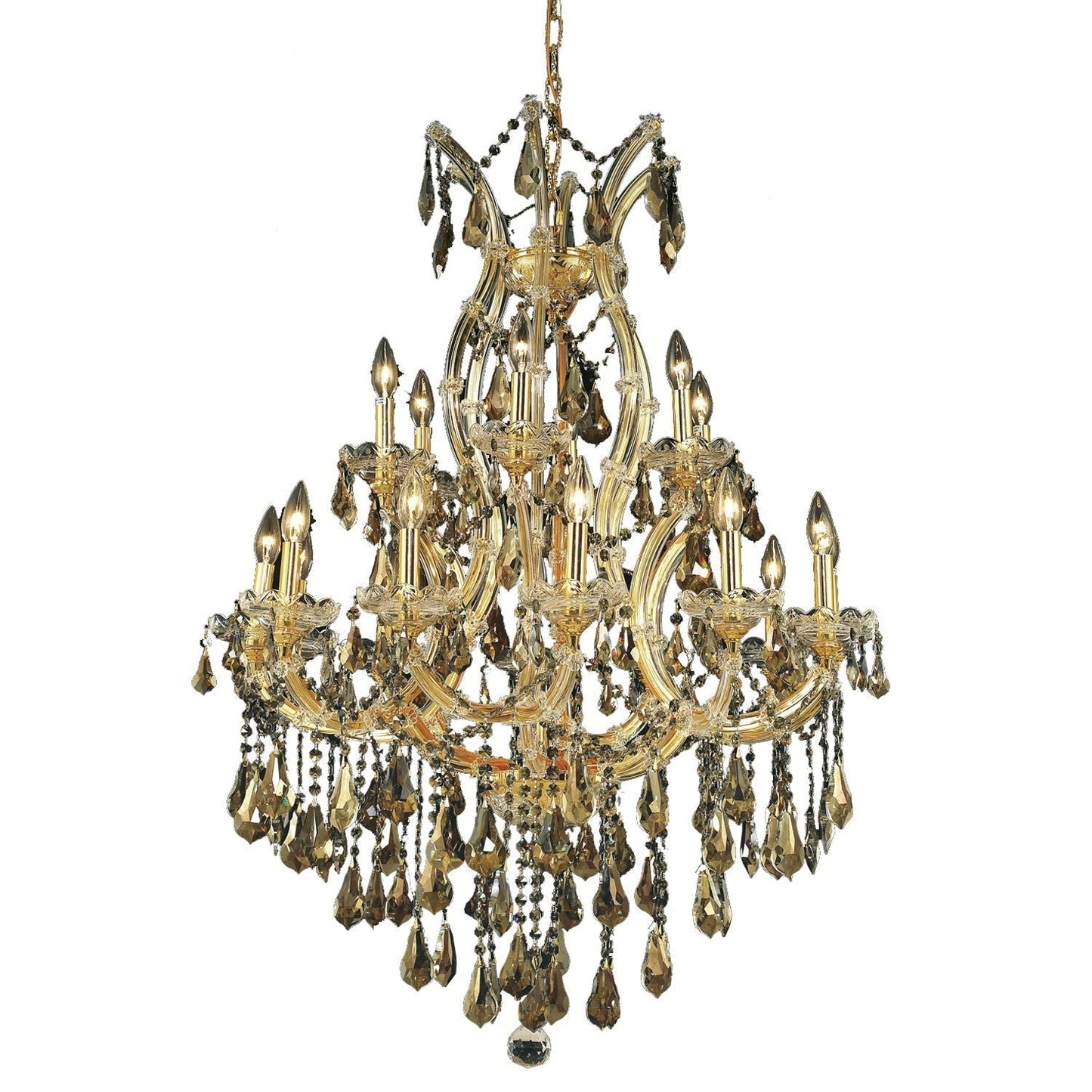 Elegant Lighting Maria Theresa Gold Nineteen-Light