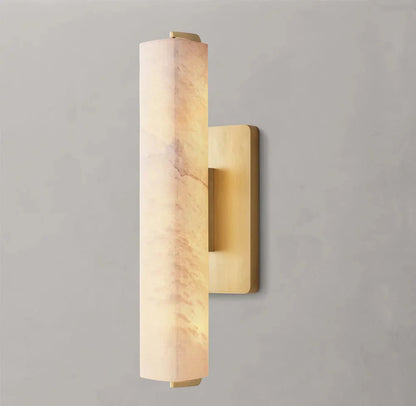 Audubon Alabaster Single Wall Sconce