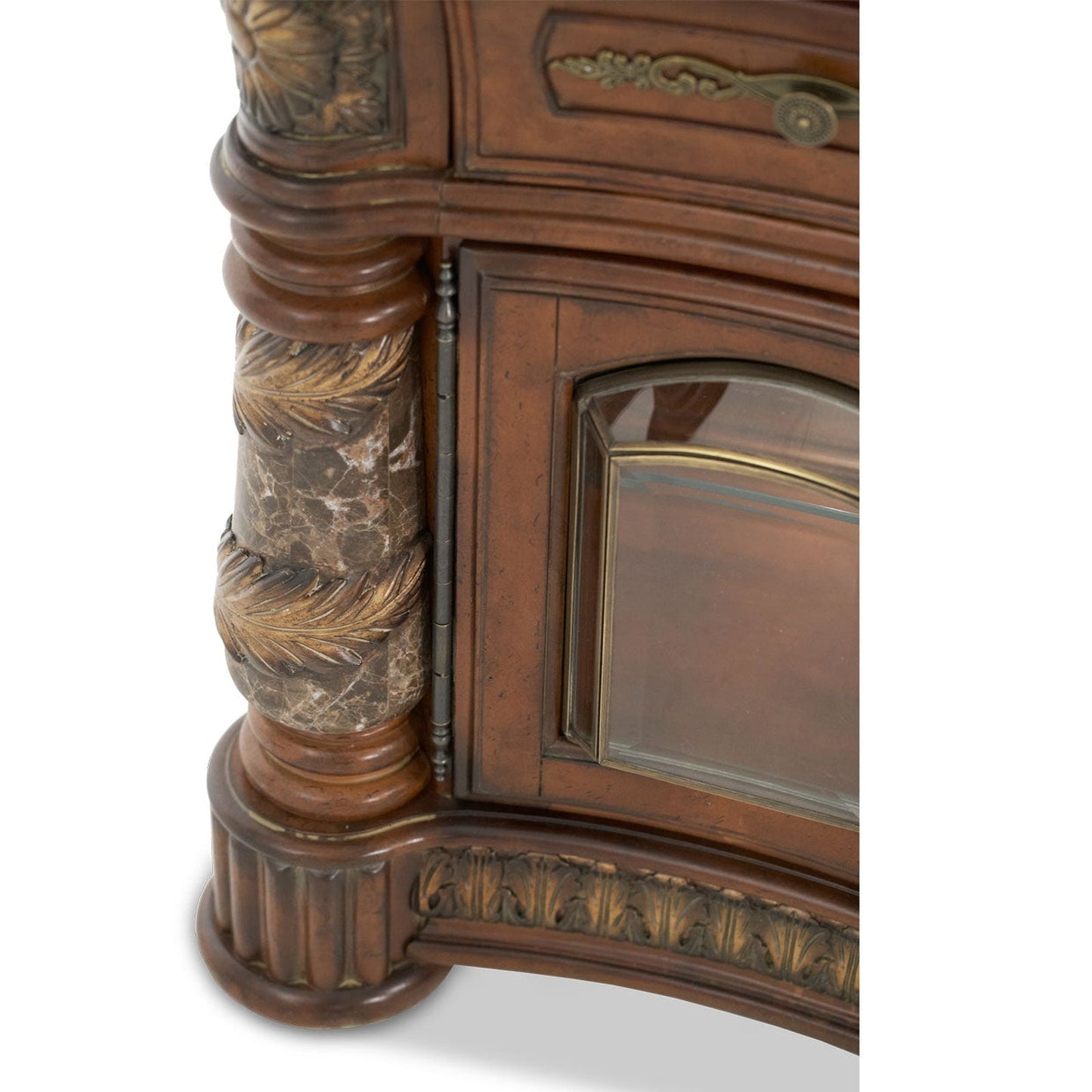 Michael Amini Villa Valencia China Buffet Display Cabinet