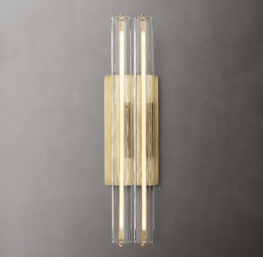 Audubon Crystal Twin Wall Sconce