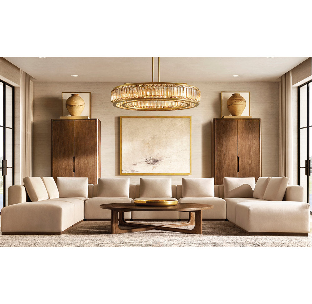 Mauriers Circular Chandelier 48"