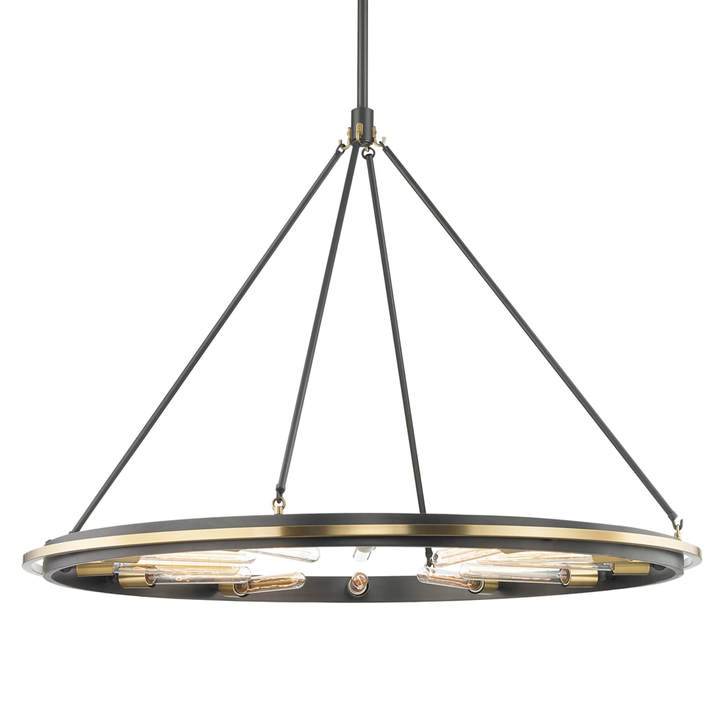 Chambers 12-Light Chandelier in Aged Old Bronze 45L x 45W x 33.75H