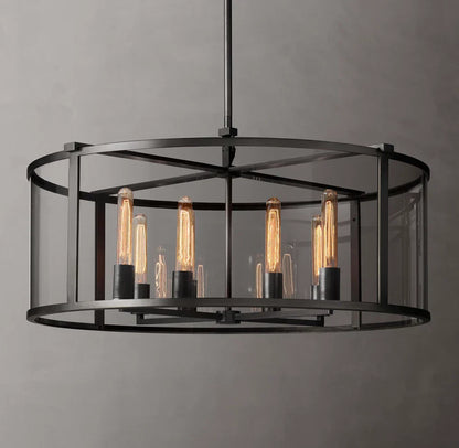 Beckman Round Chandelier 33"