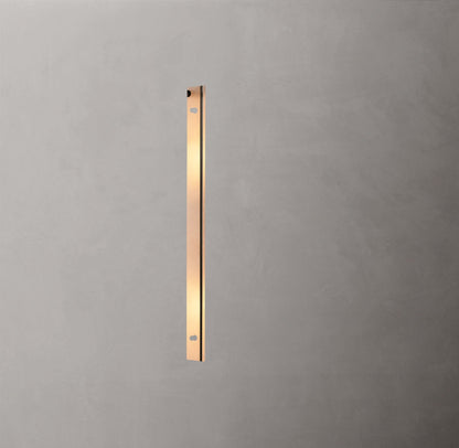 San Marcos Alabaster Grand Rectangular Wall Sconce