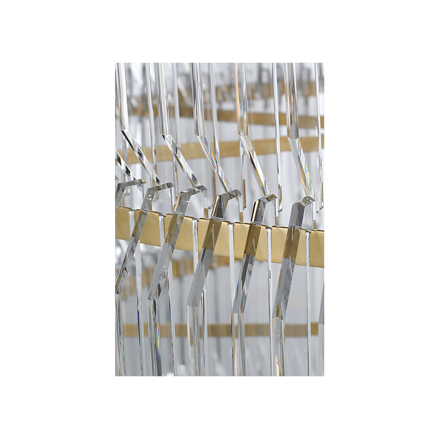 Killarney 32" Layered Drum Chandelier