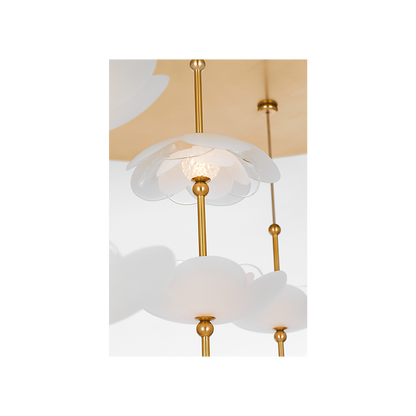 Petaluma 28" Cascading Chandelier