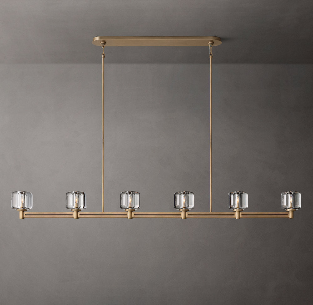 Demarets Rectilinear Linear Chandelier 72"