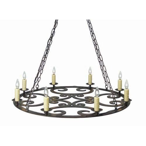 2nd Avenue Lighting Ashley Chandelier - Rustic Iron