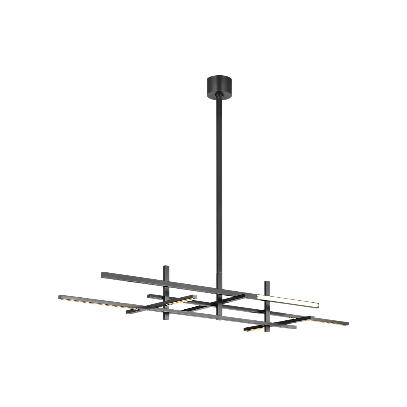 Cityscape Stacked X-Large Linear Chandelier
