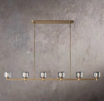Demarets Rectilinear Linear Chandelier 72"