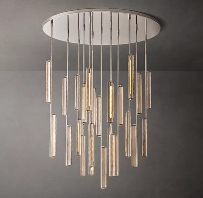 Audubon Crystal Round Chandelier 56"