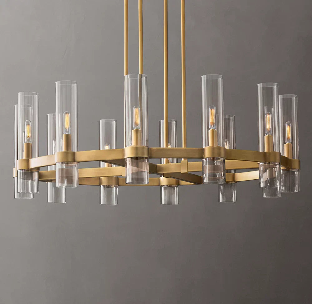 Ravelle Round Chandelier 36"