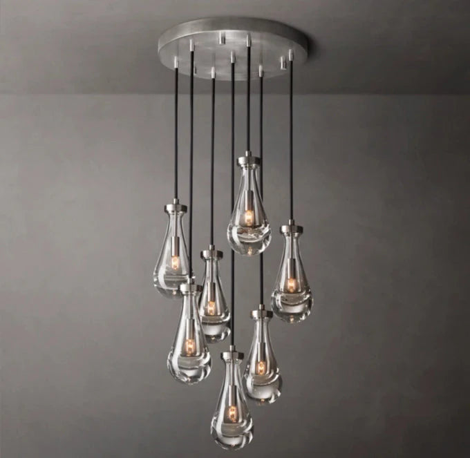 Rains Circular Chandelier 18"