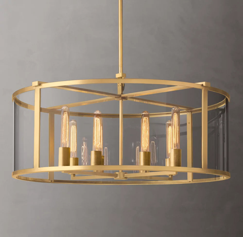 Beckman Round Chandelier 33"