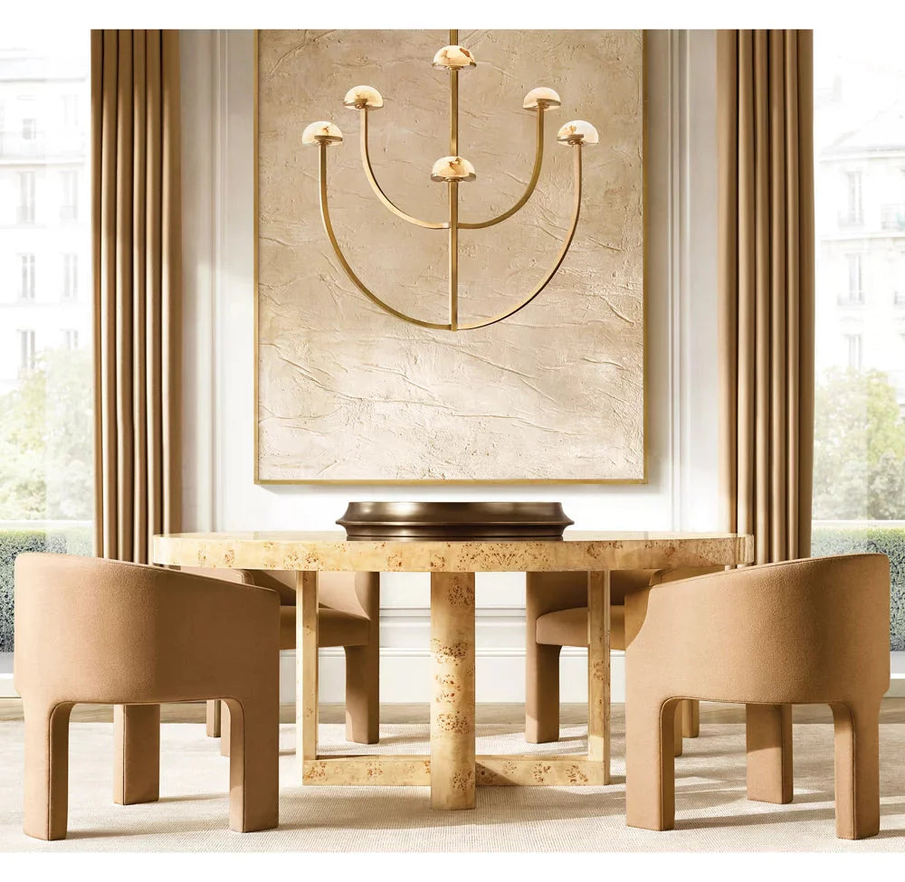 Pedru Round Chandelier 32"