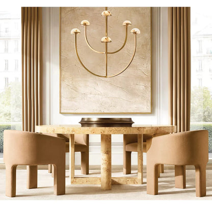 Pedru Round Chandelier 32"