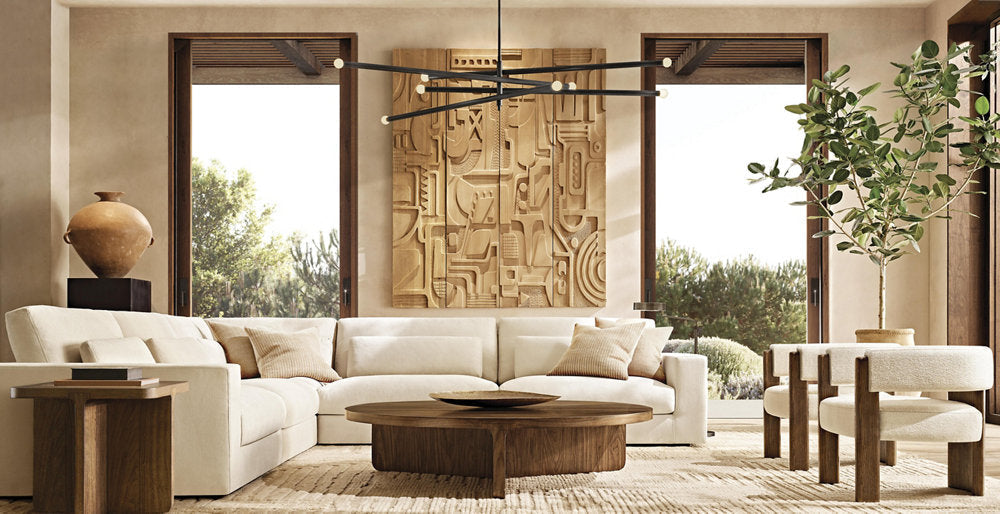 Rousseau 8-Light Mobile Orb Chandelier