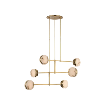Melange 54" Multi-Positional Chandelier
