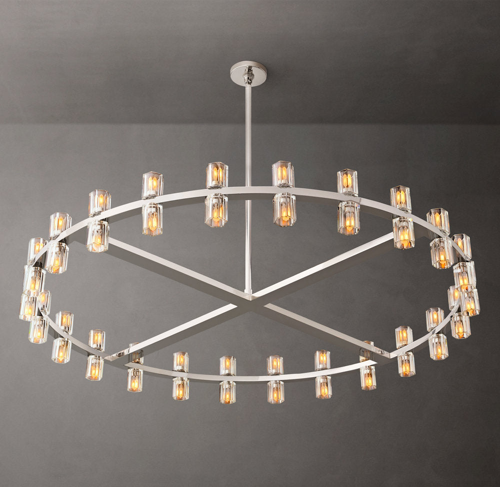 Arcachons Circular LED Chandelier 48"