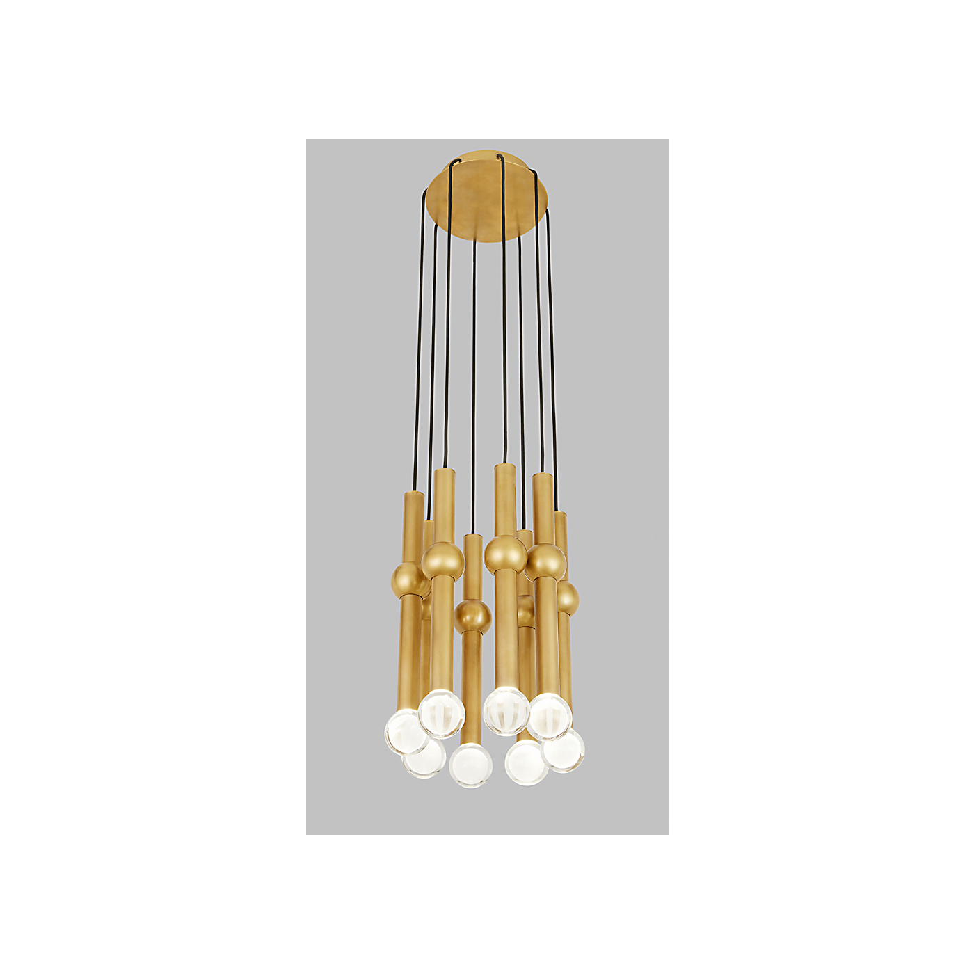 Guyed 8-Light Chandelier