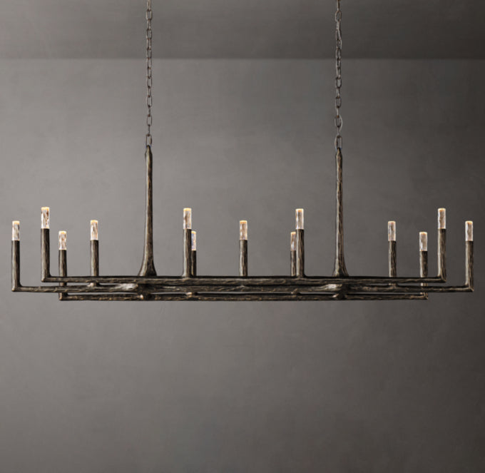 Thaddeus Linear 72-Inch Chandelier