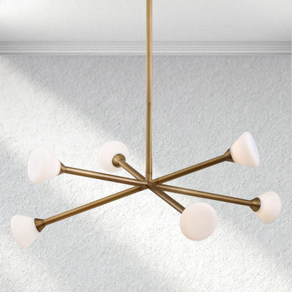 Furnio Opaline Chandelier