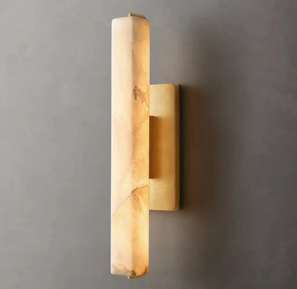 Audubon Alabaster Single Wall Sconce