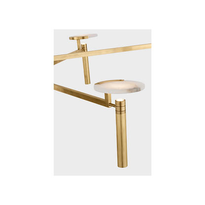 Melange Grande Floating Disc Chandelier