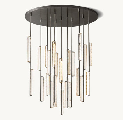 Audubon Crystal Round Chandelier 56"