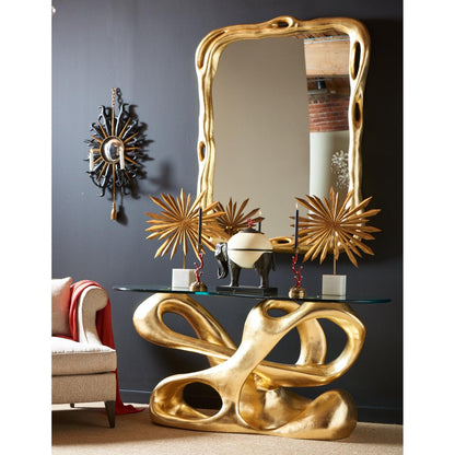 Maitland Smith Biomorphic Console Table
