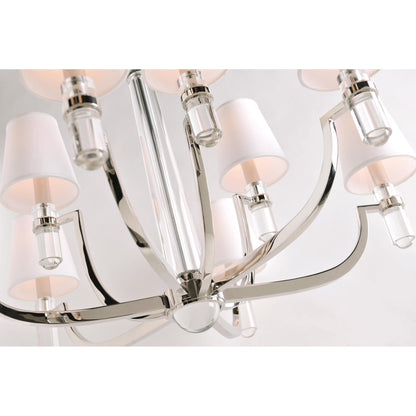 Dayton 5-Light Chandelier in Aged Brass 25L x 25W x 20.5H