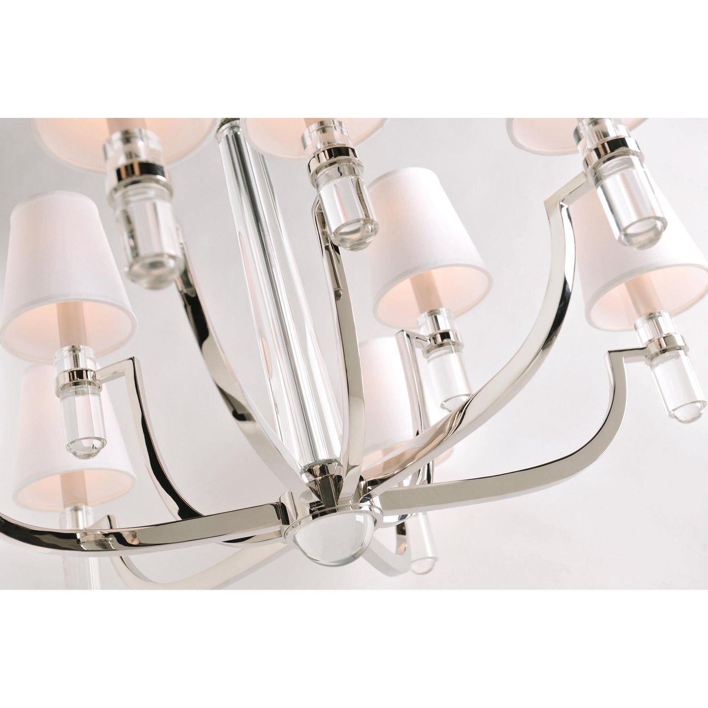 Dayton 9-Light Chandelier in Aged Brass 33L x 33W x 25.75H
