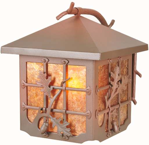 Single Light Down Lighting Outdoor Wall Sconce from the Acorn Collection