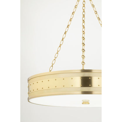 Gaines 6-Light Chandelier in Aged Old Bronze 30L x 30W x 7H