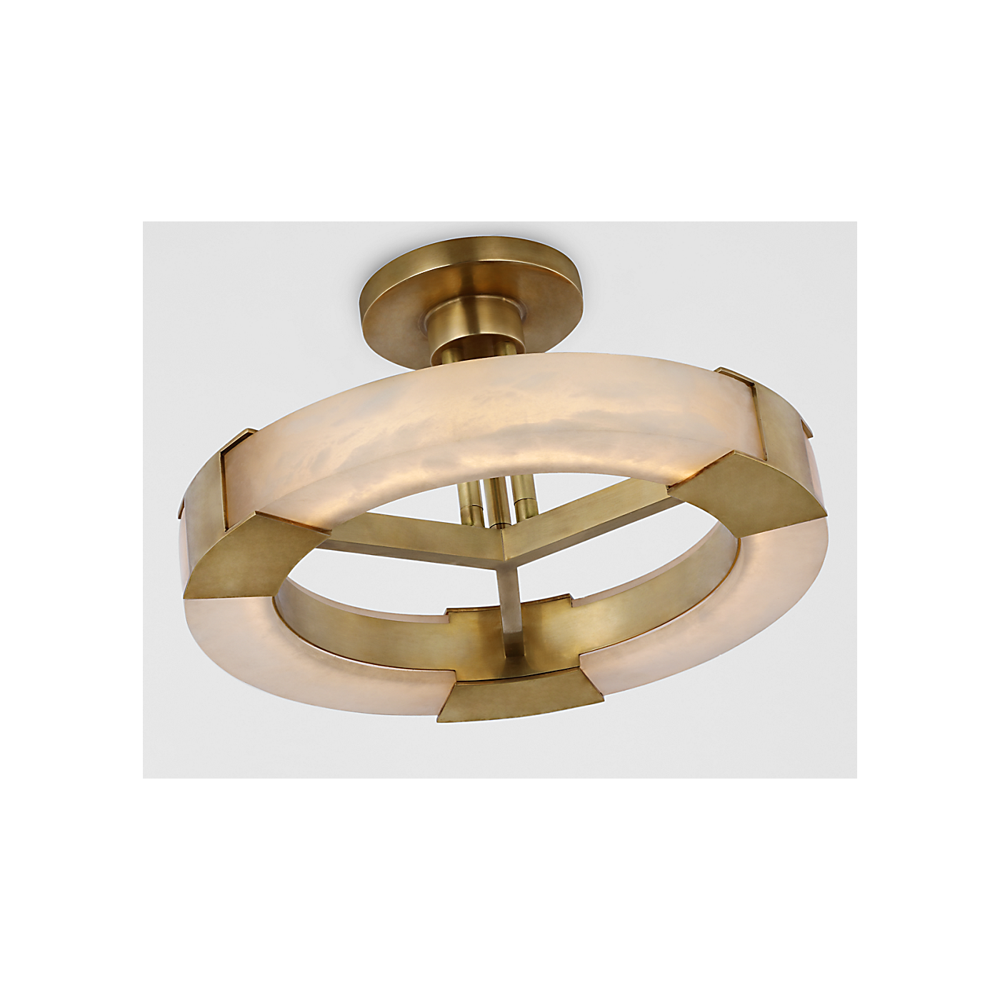 Covet Medium Ring Semi-Flush Mount