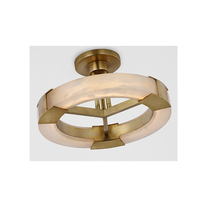 Covet Medium Ring Semi-Flush Mount