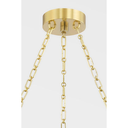Rosendale 1-Light Chandelier in Polished Nickel 56L x 56W x 2.25H