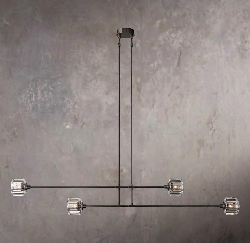 Demaret Adjustable Linear Chandelier