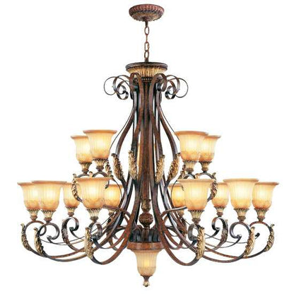 Villa Verona 15 Light 2 Tier Chandelier