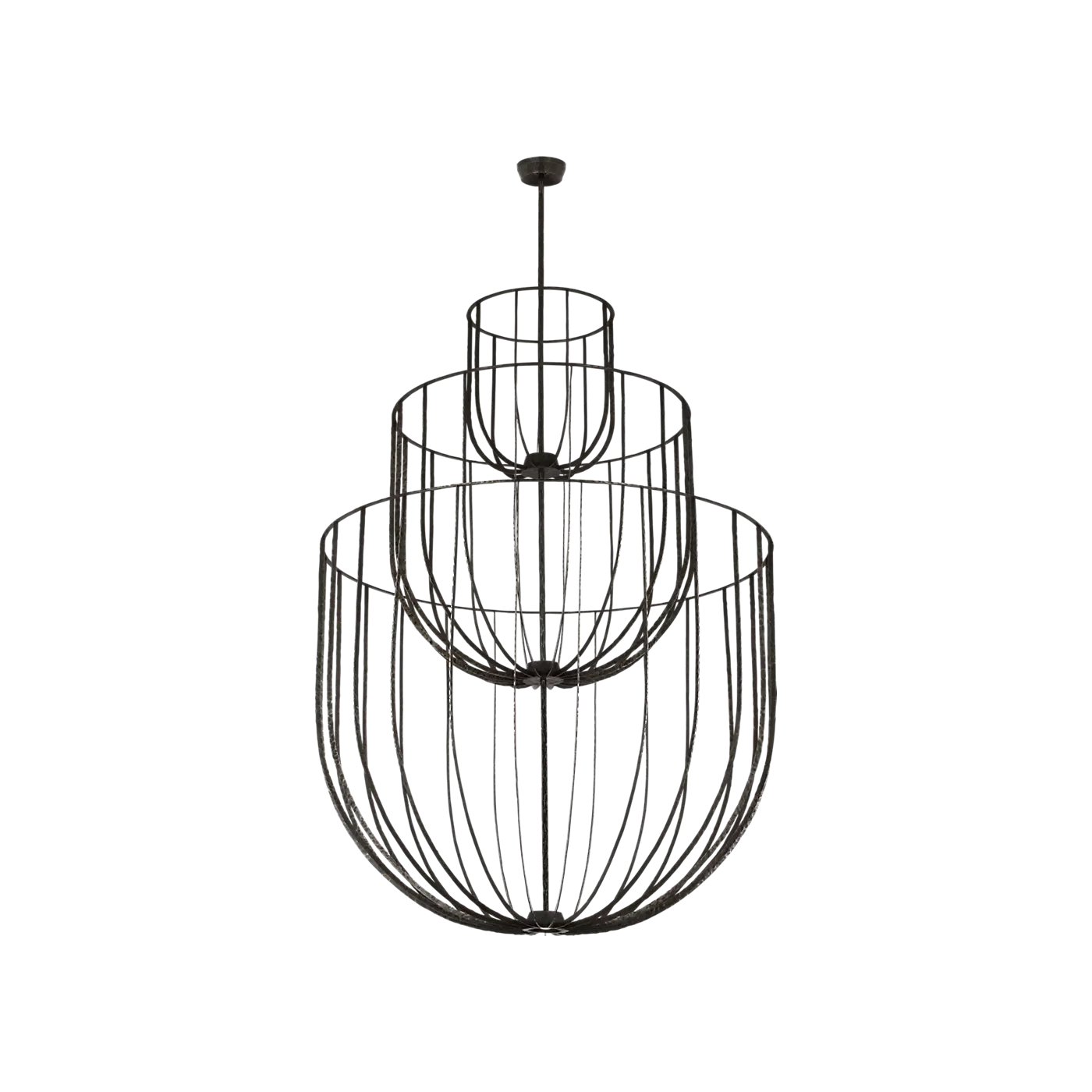 Sanchi Grande Three Tier Chandelier