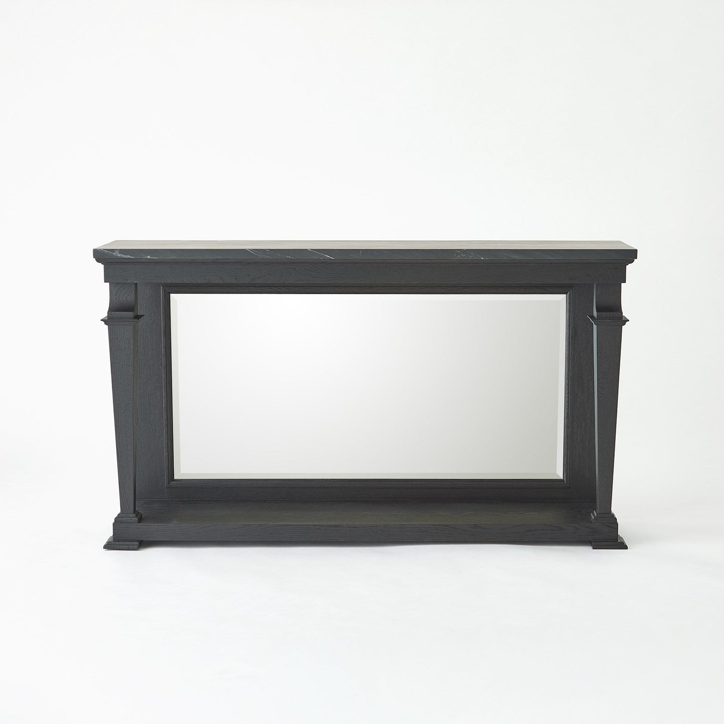 Global Views Blackened Oak Josephine Console