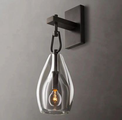 Botanical Fluted Wall Sconce